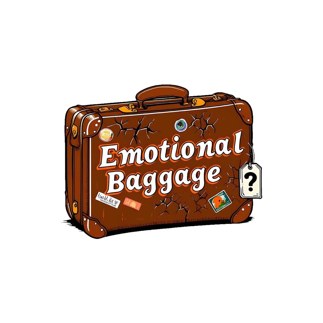 Emotional Baggage Sticker